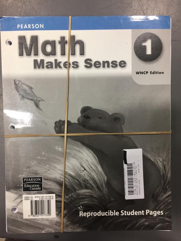 Math Makes Sense 1 WNCP BLM