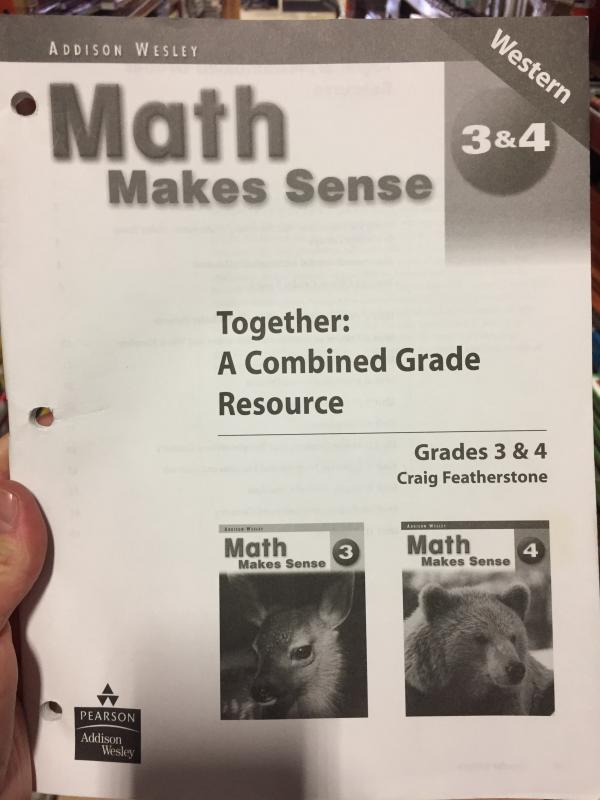 Math Makes Sense 3/4 West Together