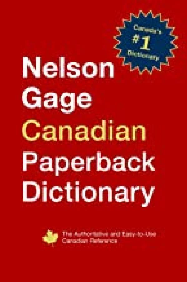 Nelson Gage Canadian Paperback Dictionar
