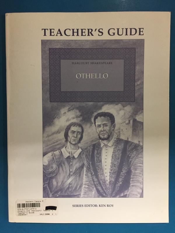 Othello 2/E (Harcourt) Teacher's Guide