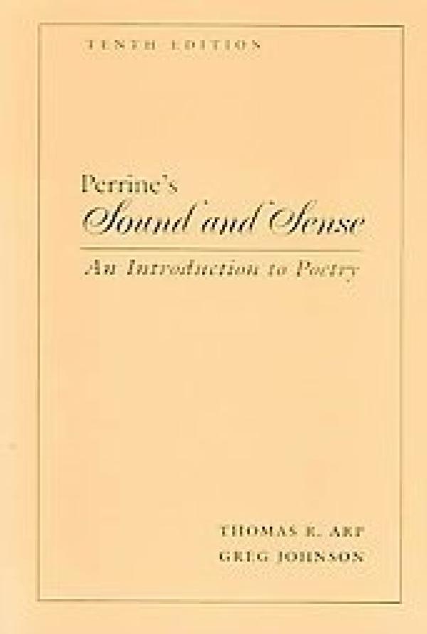 Perrine's Sound and Sense 10/E: Intro/CD