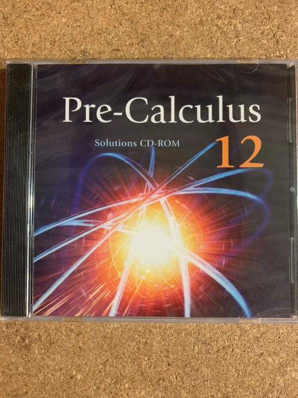Precalculus 12 Solutions CD
