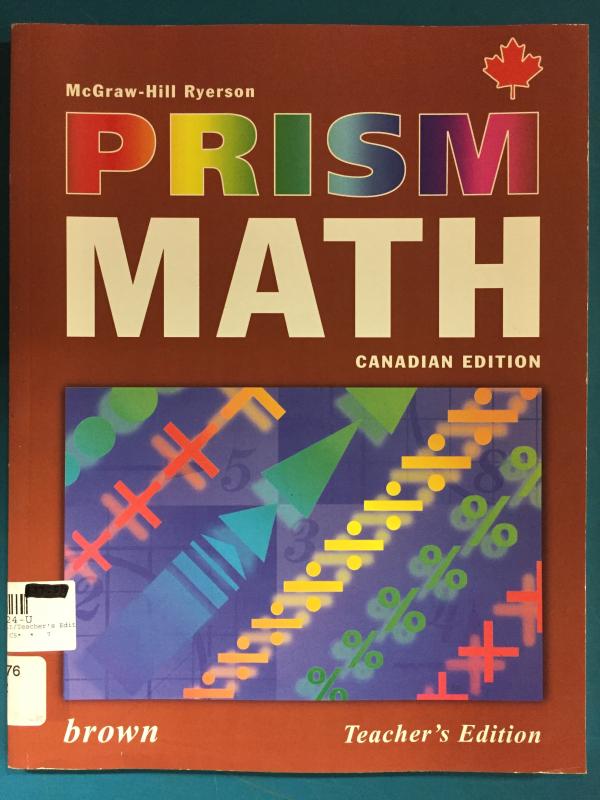 Prism Math LVL 2 Brown CDN Edition Te