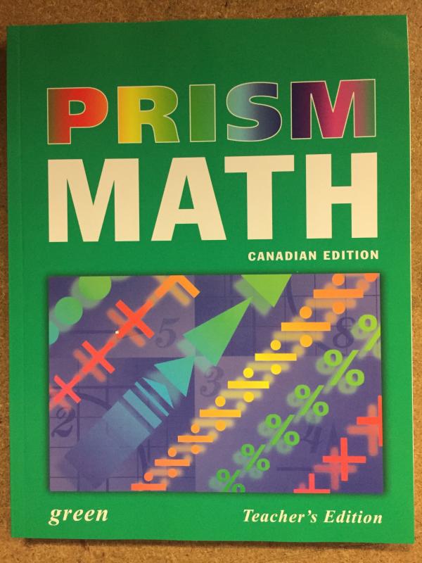 Prism Math LVL 6 Green CDN Edition Te