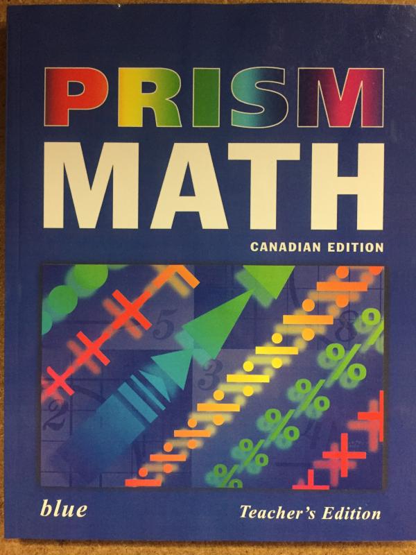 Prism Math LVL 7 Blue CDN Edition Te