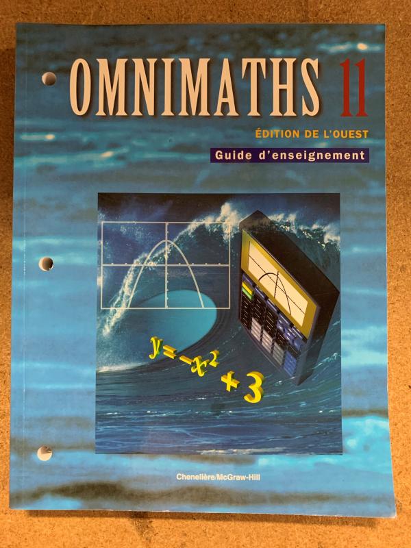 Omnimaths 11 Guide D'enseignement