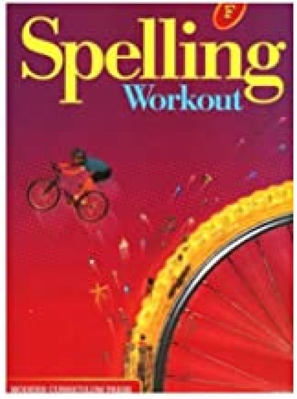 Spelling Workout: Level F Student Book