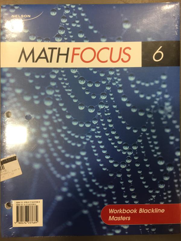 Math Focus 6 Workbook BLM