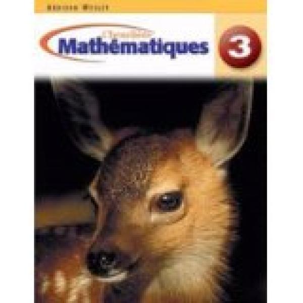 Mathematiques 3e Annee Manuel De L'eleve
