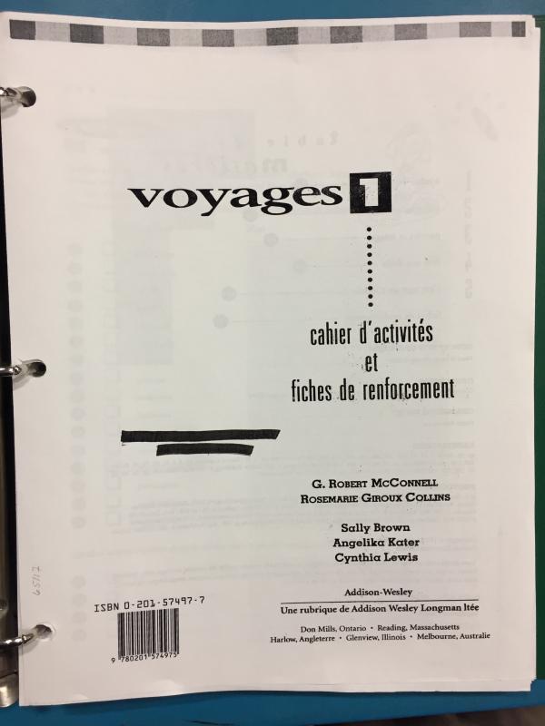 Voyages 1 BLM