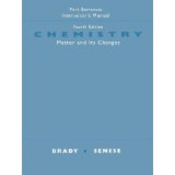 Chemistry: Matter and Its Changes 4/E Im