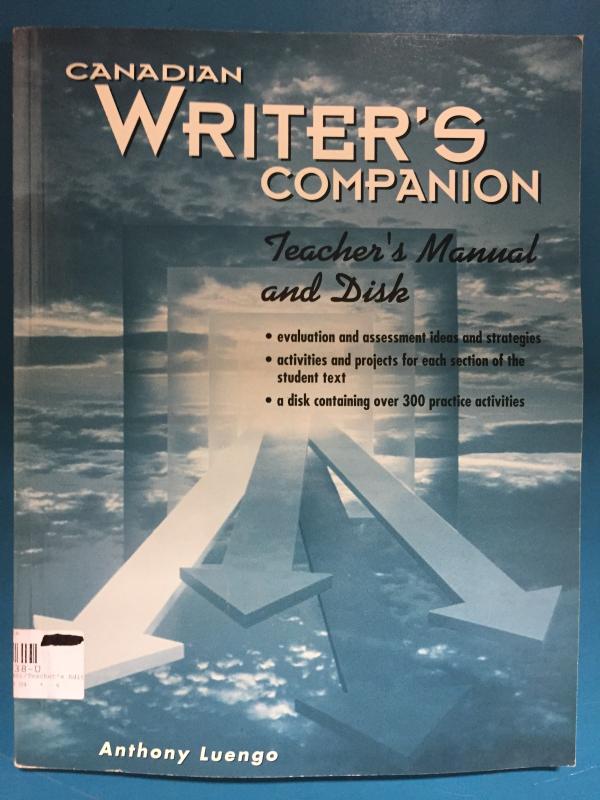Canadian Writer's Companion TRB & Disk
