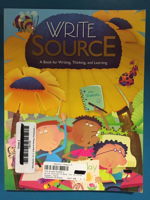 Write Source: A Book for Writing, Thinki