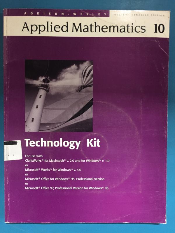 Aw Applied Math 10 Technology Kit