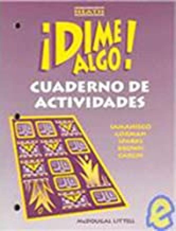 Dime Algo 1997 Actividades Book