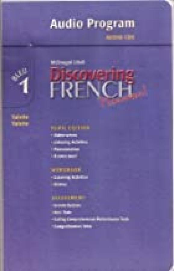 Discovering French 1 Bleu '04 Audio CD