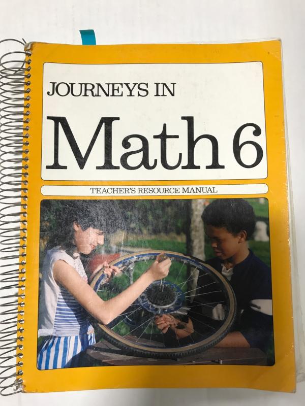 Journeys in Math 6: Teacher's Resource