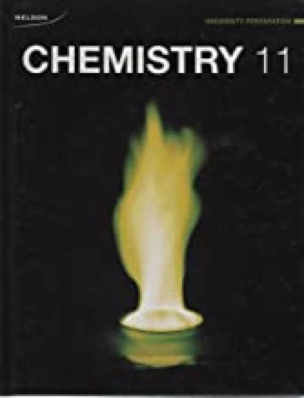 Nelson Chemistry 11 University Prep