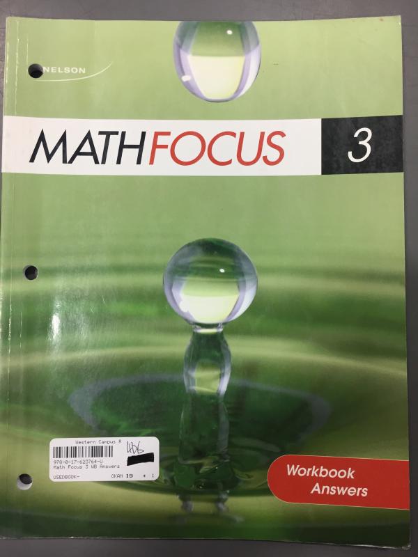 Math Focus 3 WB Answers