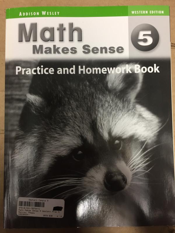 Math Makes Sense 5 Western Prac & HW