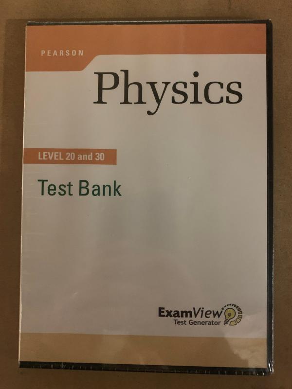 Pearson Physics Test Bank