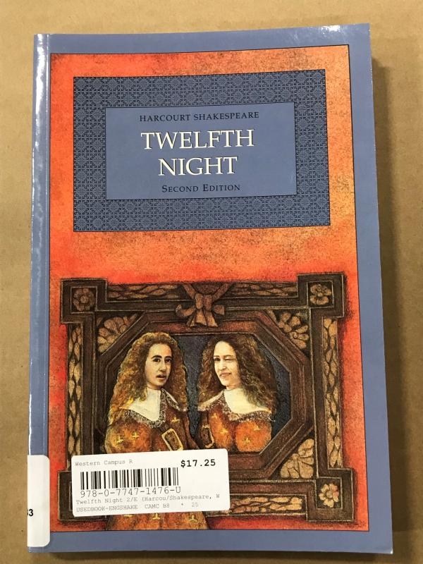 Twelfth Night 2/E (Harcourt)