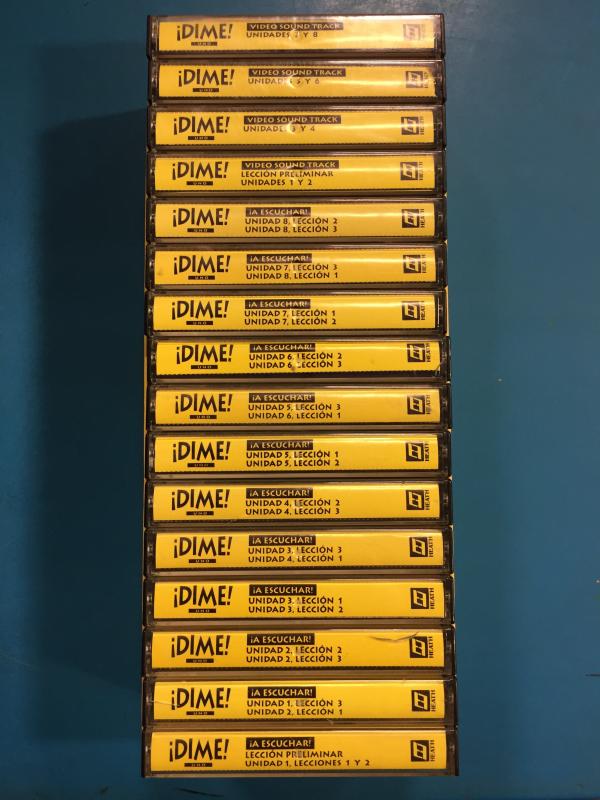 Dime Uno 1997 Audio Cassette Program