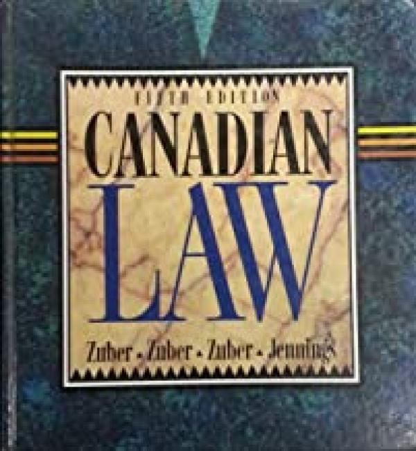 Canadian Law 5/E