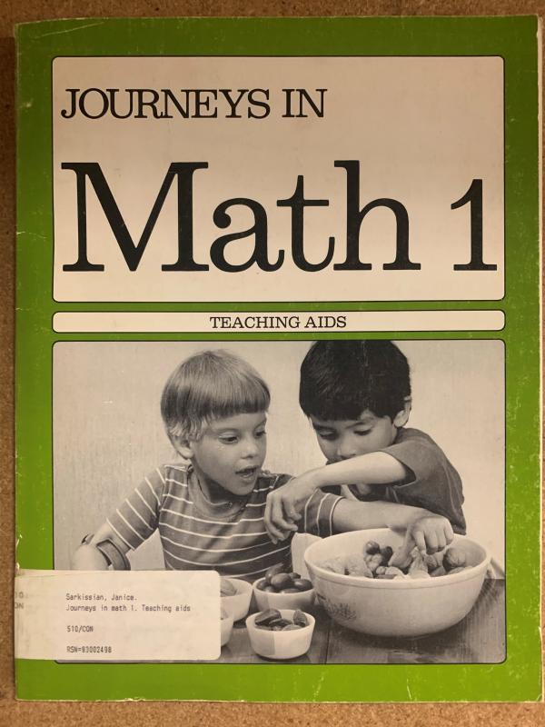 Journeys in Math 1 Teaching Aids