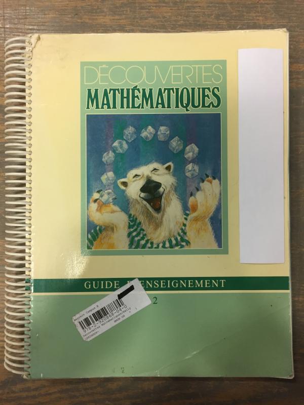 Decouvertes Mathematiques 2 TG