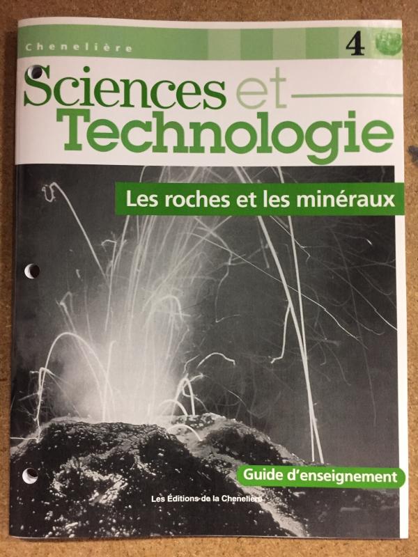 Sciences Et Tech 4: Les Roches Et Les Mi