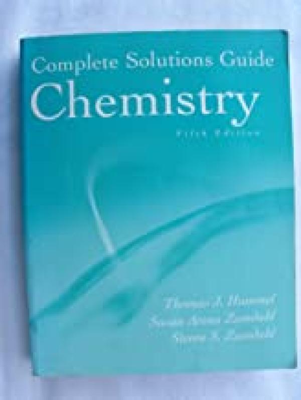 Chemistry 5/E Teacher Solution Manual