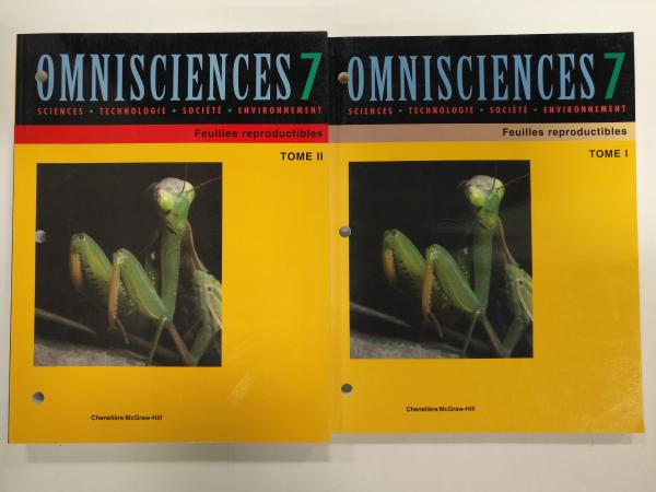 Omnisciences 7 Reproducibles