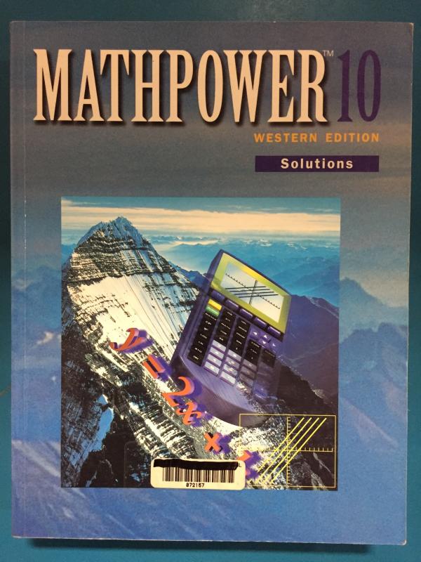 Math Power 10 Wce Solutions Manual