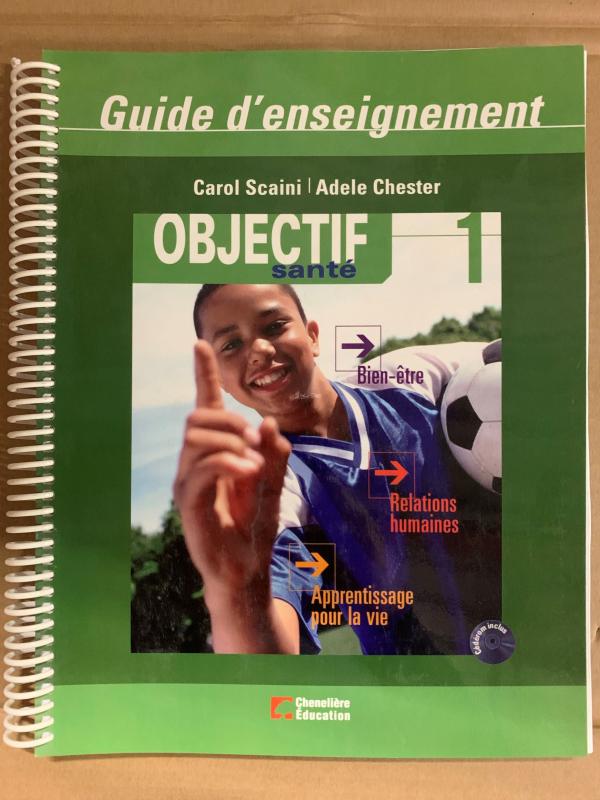 Objectif Sante 1: Guide D'enseignement