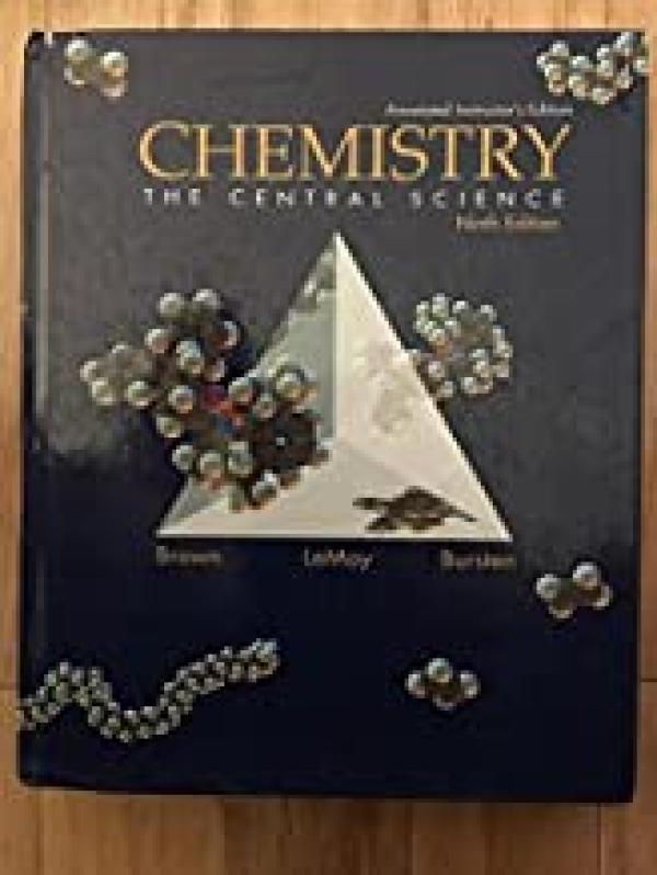 Chemistry: Central Science 9/Ed Te