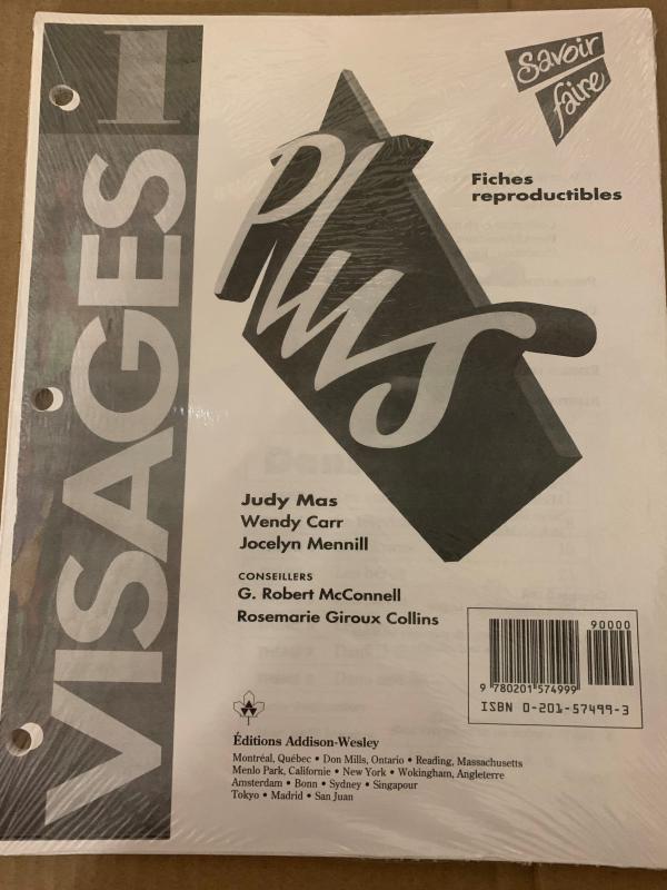 Visages 1 Workbook BLM