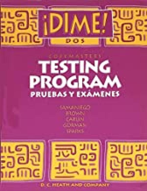 Dime DOS 1997 Testing Copymasters