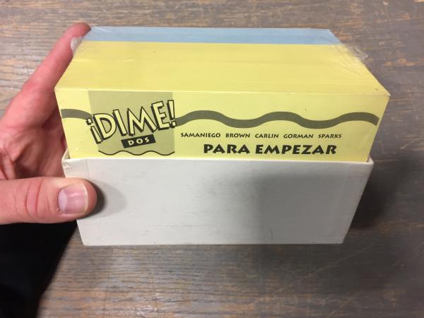 Dime DOS 1994 Comprehension Check Cards