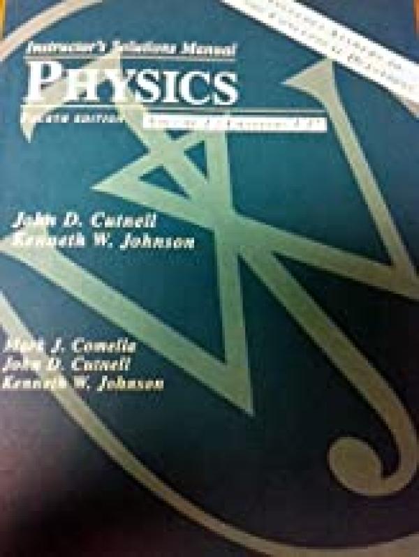 Physics 4/E Instruct. Sol. Manual V.1