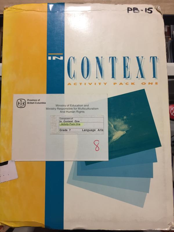 In Context 1 Activity Pack