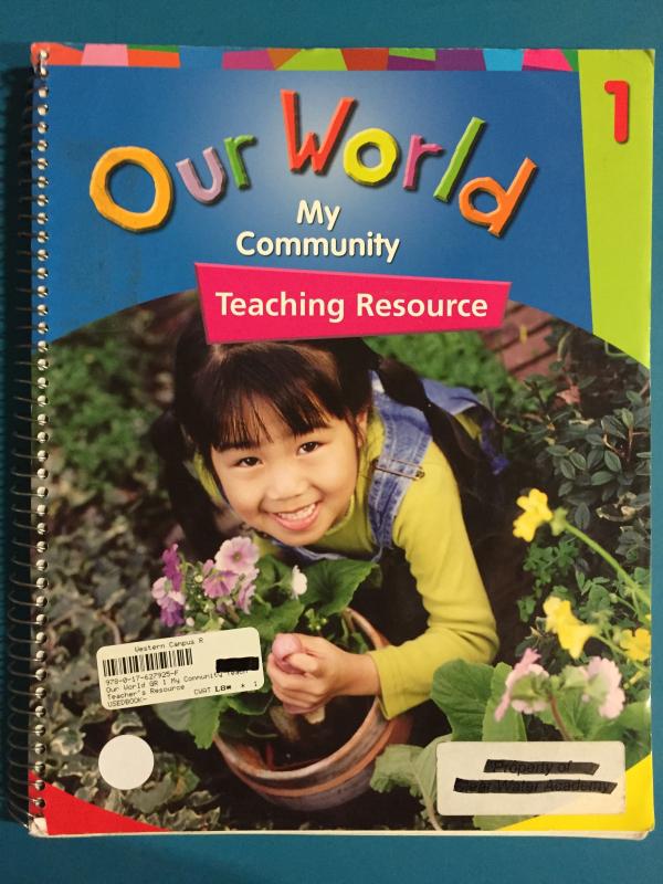 Our World GR 1 My Community Teaching Res