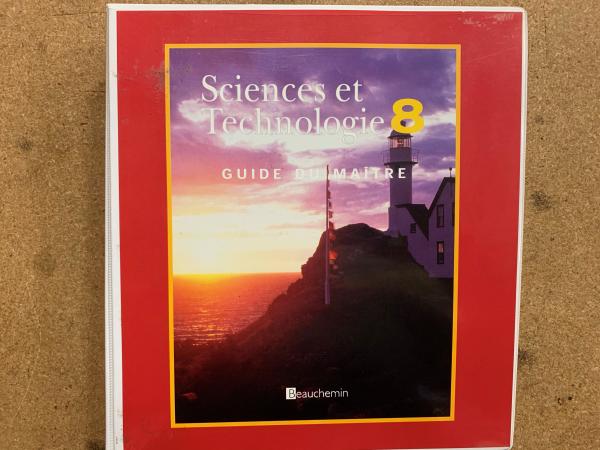 Sciences Et Technologie 8 TG