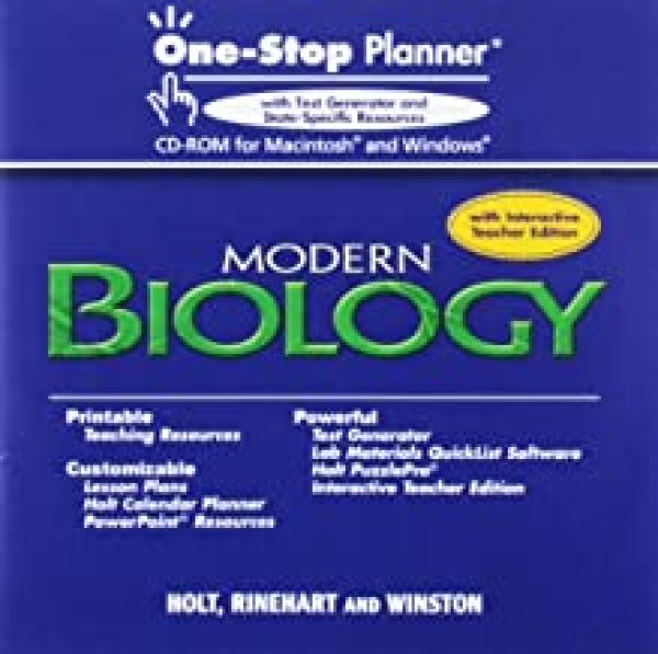 Modern Biology 2006 CD Test Generator