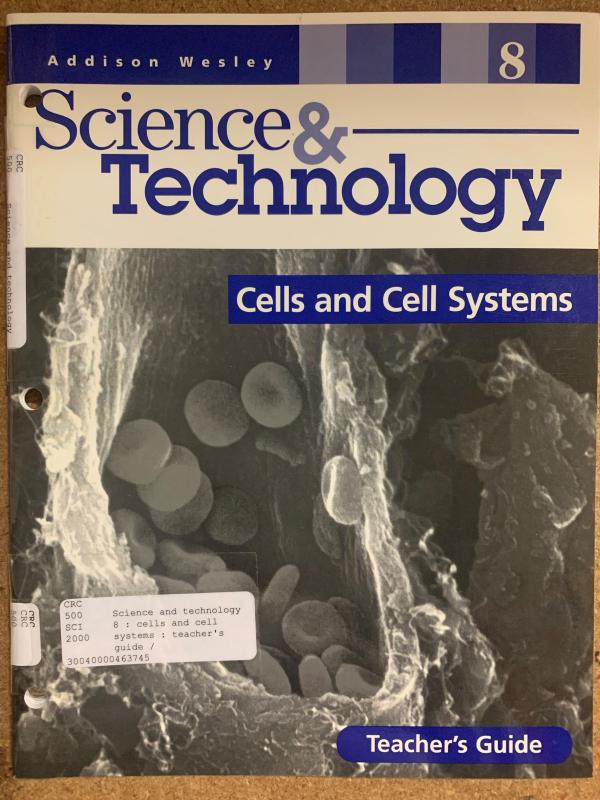 Aw Science & Tech Grade 8 Cells & Cell S
