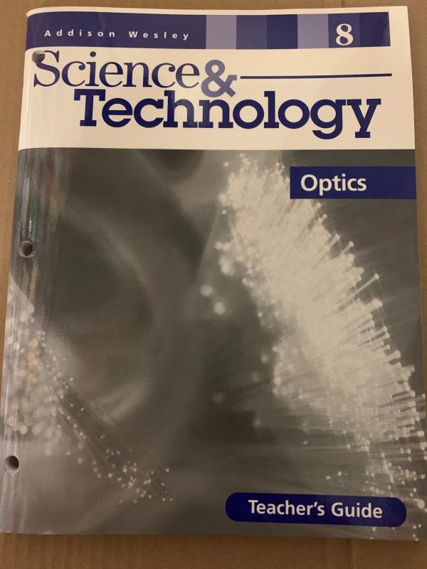 Aw Science & Tech Grade 8 Optics TG