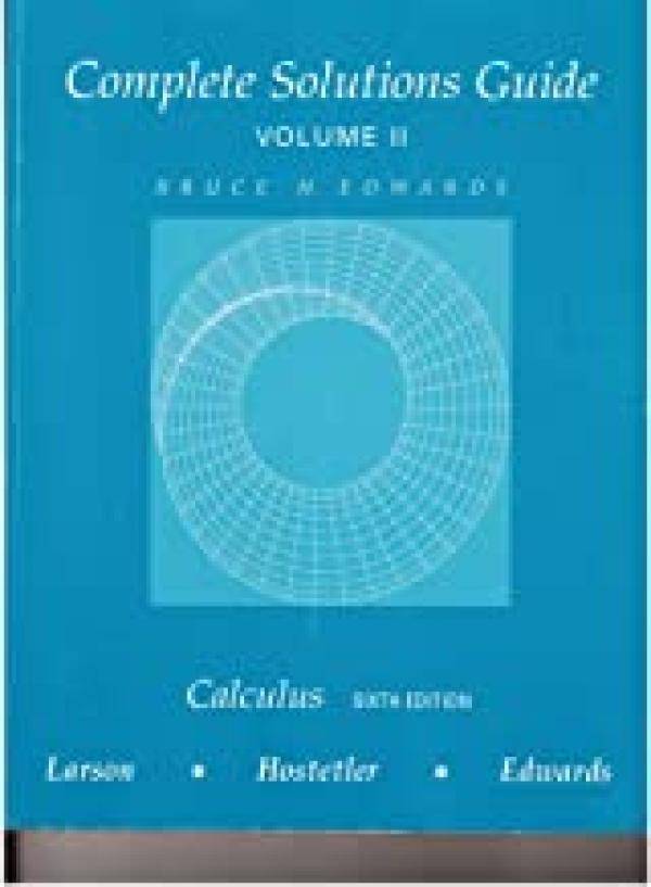 Calculus with Anaytic Geometry 6e SG V2