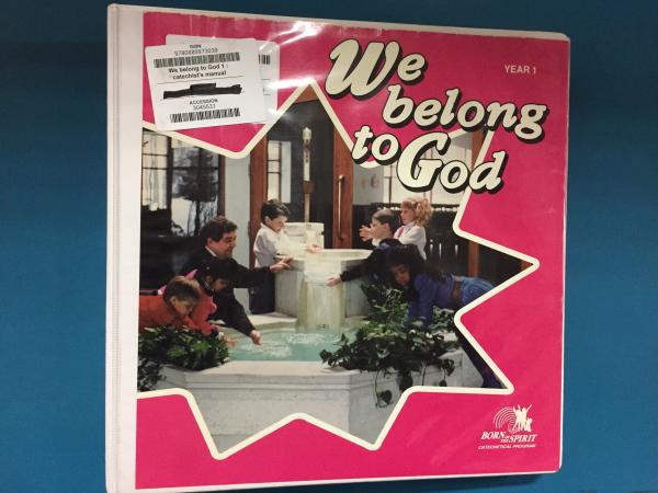 We Belong to God: Child's Book Year 1 TR
