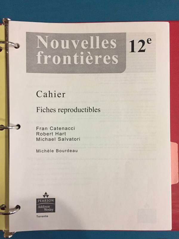 Nouvelles Frontieres 12e Anthologie BLM