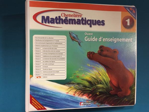 Mathematiques Grade 1 TG Western